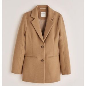Abercrombie Wool Blend Blazer Coat